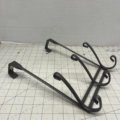 Door Storage Rack - 3 Dual Hooks