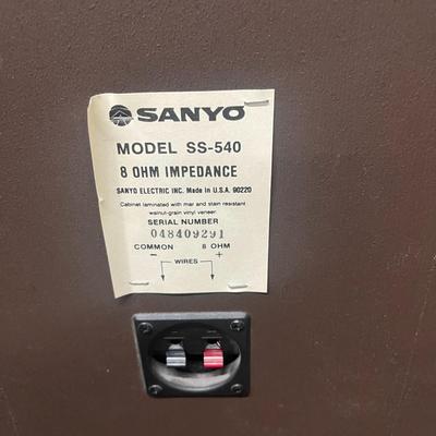 Sanyo SS-540 Speakers