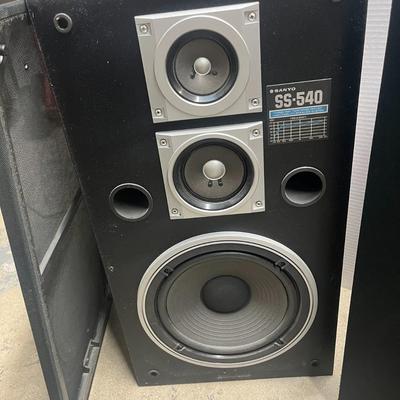 Sanyo SS-540 Speakers