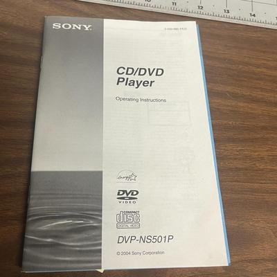 Sony Progressive Scan CD/DVD Player DVP-NS501P - W/Remote