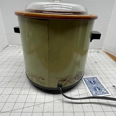 Vintage 70’s Rival Crock Pot Slow Cooker WORKS!
