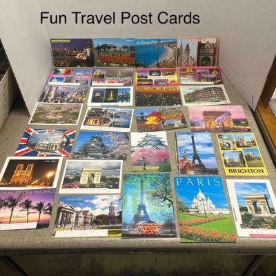 Vintage Travel Postcards