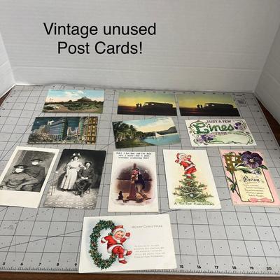 Vintage Unused Postcards