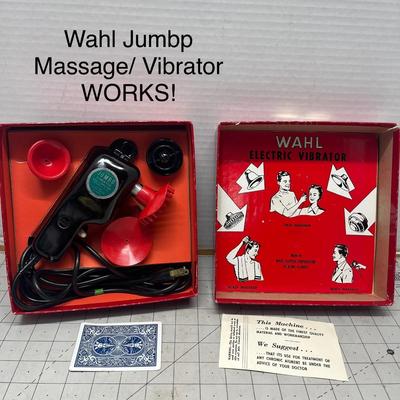 Vintage Wahl Jumbo Electric Vibrator Massager