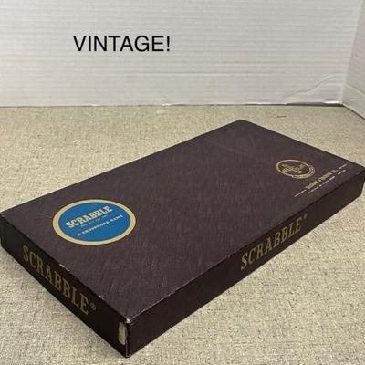 Vintage Scrabble Deluxe Edition