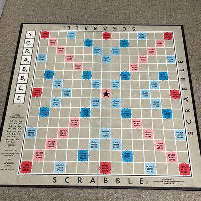 Vintage Scrabble Deluxe Edition