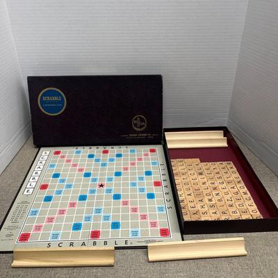 Vintage Scrabble Deluxe Edition