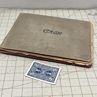Vintage 1929 Cash Book & Ephemera Collection – Checks, Price Sheets, Utility Bills
