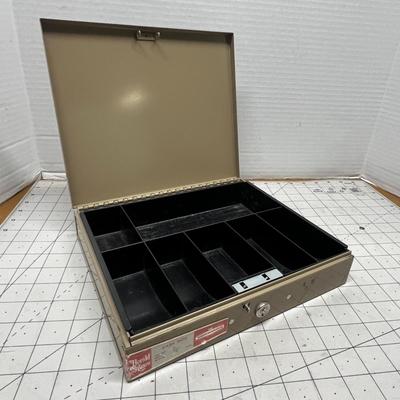 Vintage Woolworth Metal Cash Box