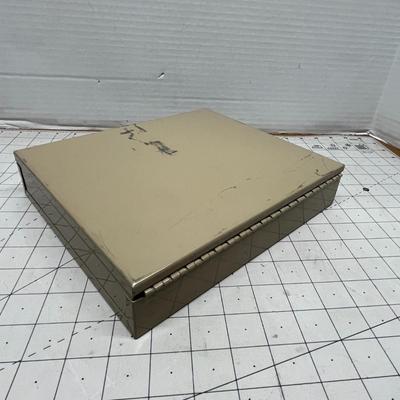 Vintage Woolworth Metal Cash Box