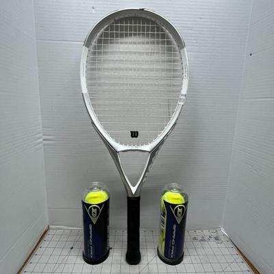 Vintage Wilson tennis racket