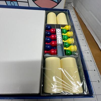 Parcheesi Royal Game of India (never used!)