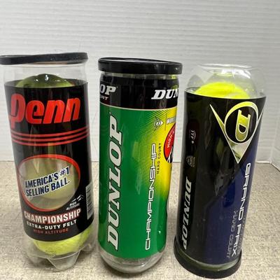 Tennis Ball Cans ( 8 balls )