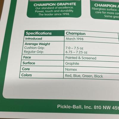Pickleball Paddle Set – Premium Paddle, 2 Balls