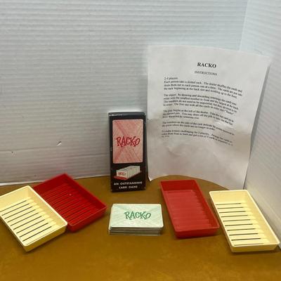 Vintage Racko Card Game – Complete with Racks, Cards & Instructions