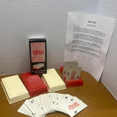 Vintage Racko Card Game – Complete with Racks, Cards & Instructions