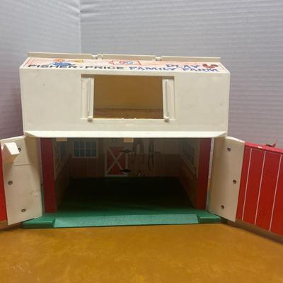 Vintage Fisher-Price Play Family Farm Set