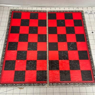Vintage Halsam Checkers Game