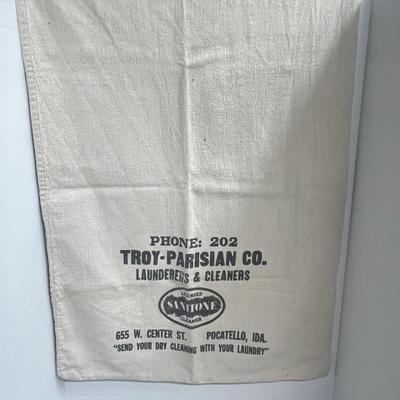 Vintage Troy-Parisian Co. Laundry Bag