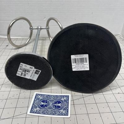Metal Paper Towel and Towel Ring Holder Set

