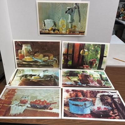 Rustic Country Kitchen Placemats Set
