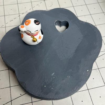 Pet Memorial Kitty Ashes Box and Plaque