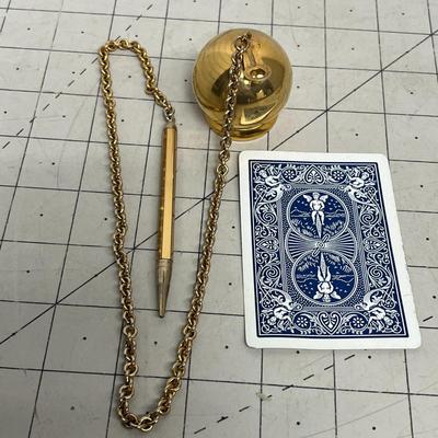 Gold Tone Novelty Pen Set Collection