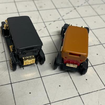 Vintage Train Whistle and Die-Cast Model Car Set