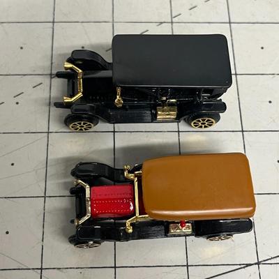 Vintage Train Whistle and Die-Cast Model Car Set