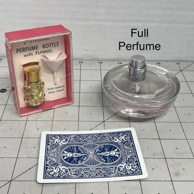 Parisienne Perfume Bottle and Full ‘BE DELICIOUS’ Perfume