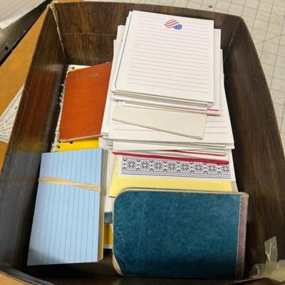 Assorted Notepad and Paper Lot Collection