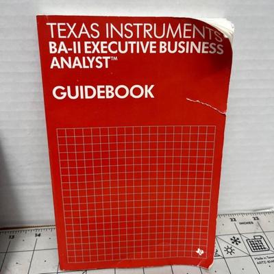 Texas Instruments BA-II Business Calculator Set