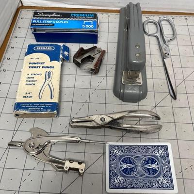 Assorted Classic Office Desk Tools