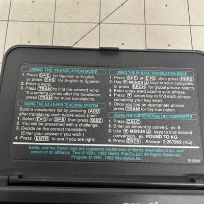 Seiko Spanish Translator