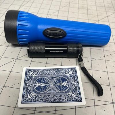 Assorted LED Flashlights and Lamp Set