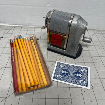 Vintage Apsco Pencil and Sharpener Set