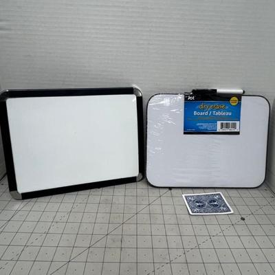 Portable Dry Erase Whiteboard Set