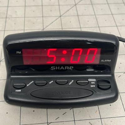 Digital LED Display Alarm Clock