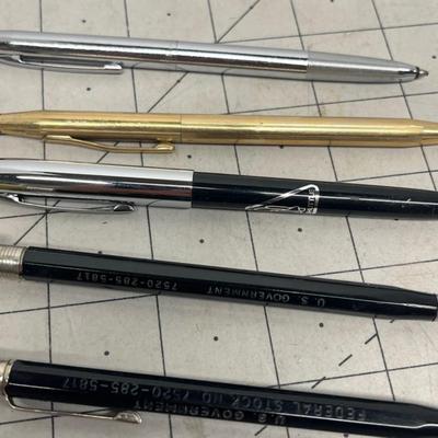 Vintage Metal Ballpoint Pen Collection