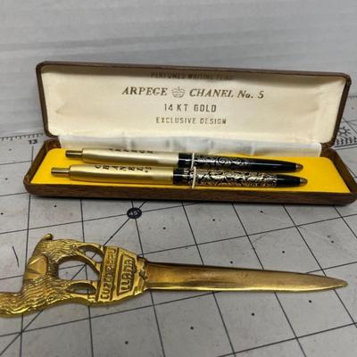 Vintage Executive Desk Accessory Set