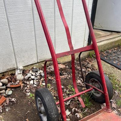 Hand Truck - Inflatable Tires