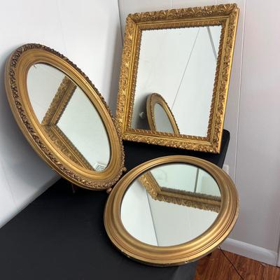 Gold Gilt Mirrors