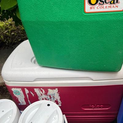 6 Piece Cooler Lot