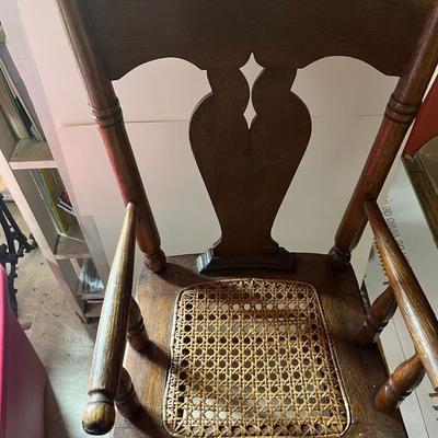 Antique Cane Chair