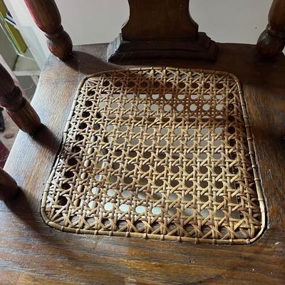 Antique Cane Chair