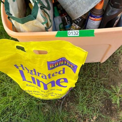 Vintage Watering Can w/ Gardening Lot
