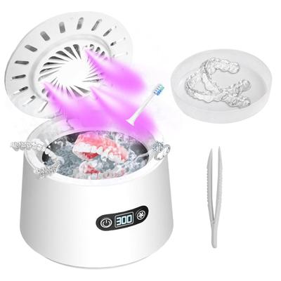 Ultrasonic Cleaner for Jewelry, Retainers, Mouth Guards, Toothbrush Heads, Aligners & Dentures - Professional Portable Ultra Sonic...