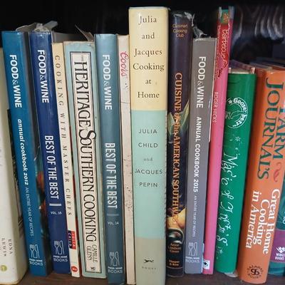 Gourmet Cookbook Lot – 30+ Titles - fantastic cookbook collection