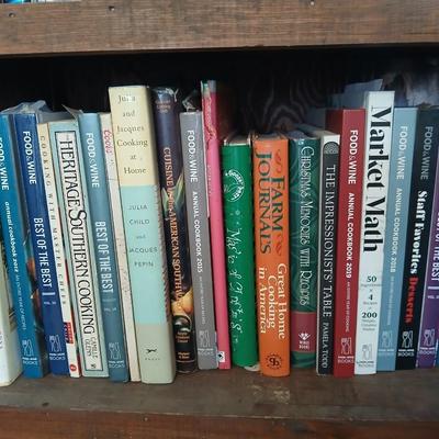 Gourmet Cookbook Lot – 30+ Titles - fantastic cookbook collection