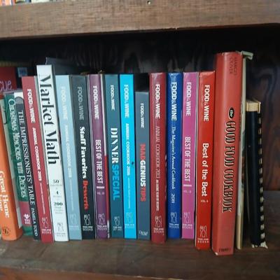Gourmet Cookbook Lot – 30+ Titles - fantastic cookbook collection